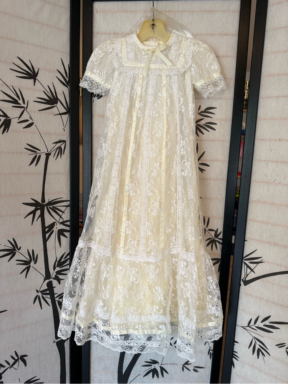 🕊️Vintage 1988 Jessica McClintock Baby Girl’s Christening Dress🕊️